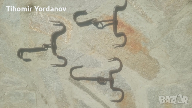 Ченгели,куки за месо., снимка 14 - Антикварни и старинни предмети - 51546004