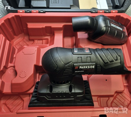 НОВ Безчетков Акумулаторен Виброшлайф Parkside Performance 12V (PASSP 12-LI A1), снимка 3 - Други инструменти - 53311364