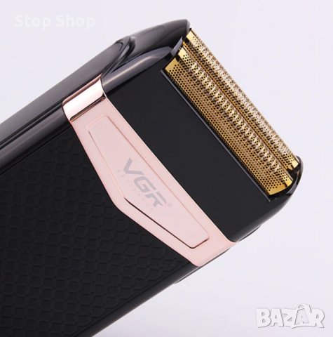 Самобръсначка VGR V331 Shaver, Професионална, Двустранна, Безжична, USB зареждане, Черен, снимка 2 - Машинки за подстригване - 39626457
