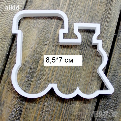 Влак Локомотив пластмасов резец форма фондан тесто бисквитки