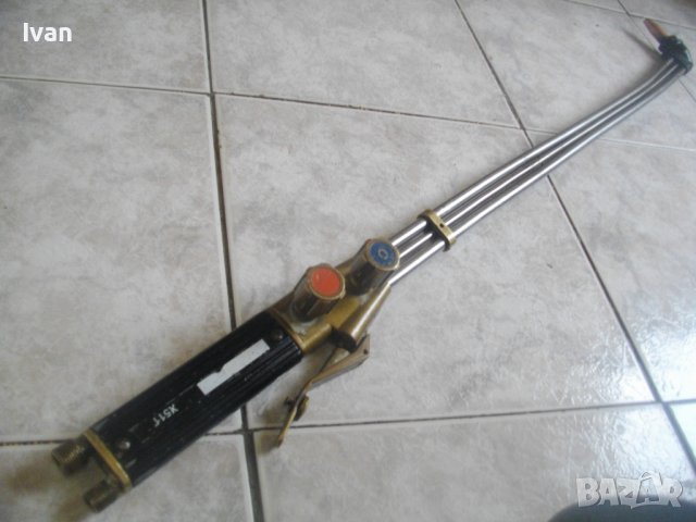 Оксижен Резак 33,5 см с 5м. Маркучи и Редуцир Вентил-2 Манометри/Клапан, снимка 12 - Други инструменти - 40431381