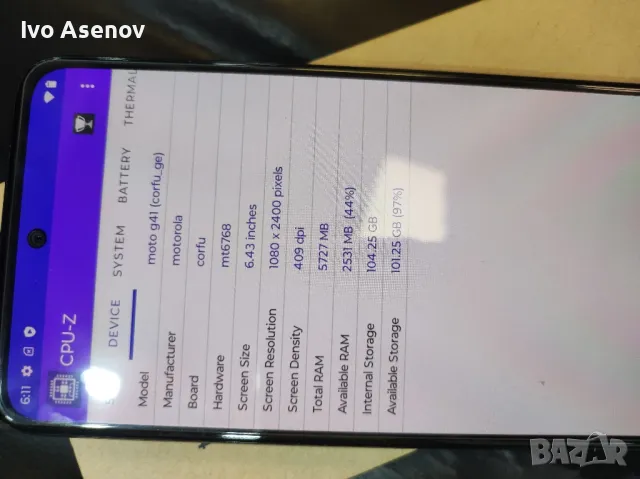 Motorola G41 128 GB гаранция , снимка 8 - Motorola - 49745043