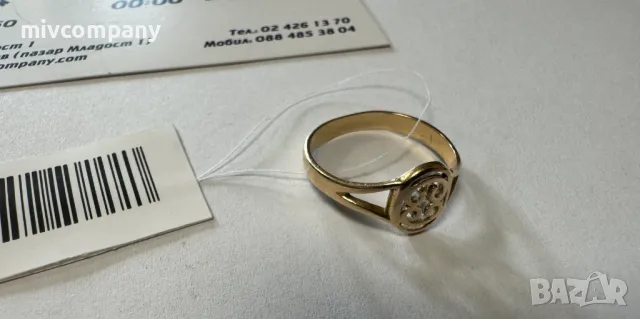 Златен пръстен 2.10гр., снимка 4 - Пръстени - 49128999