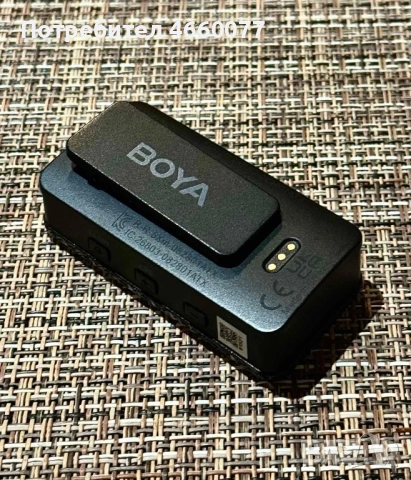 Microphones Boya (Тип брошка), снимка 4 - Микрофони - 52528793
