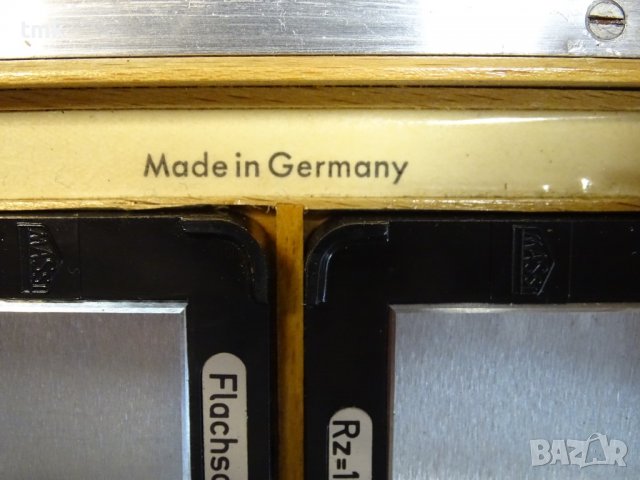 Еталон за проверка на грапавост Flachschleifen MASSI TGL 0-4763, снимка 7 - Куфари с инструменти - 38732343