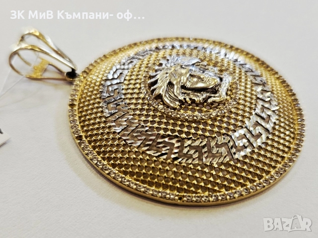 ПРОМОЦИЯ 131лв/гр. Златна висулка 9.42гр 02734-25, снимка 2 - Колиета, медальони, синджири - 51478098