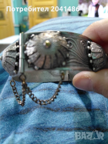 5 сребърни етнически гривни, снимка 3 - Гривни - 53219978