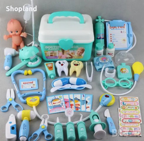 Детски медицински комплект - 48 части, снимка 1