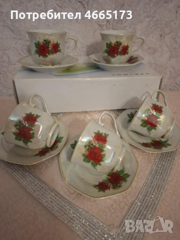Сервиз за кафе, снимка 2 - Сервизи - 53033276