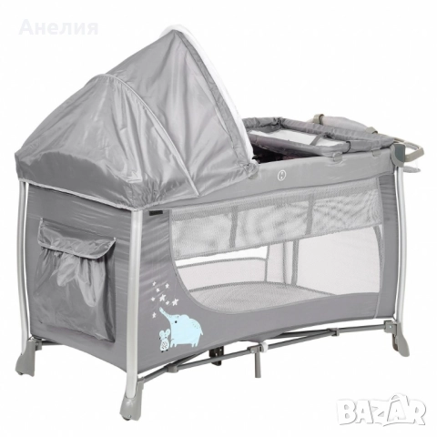 Детска кошара Zizito Doris на 2 нива, снимка 3 - Кошарки - 52052463