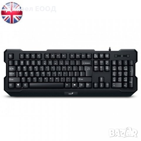 Клавиатура (жична) Genius KB-M210 Scorpion Gaming USB Black, снимка 1 - Клавиатури и мишки - 33607121