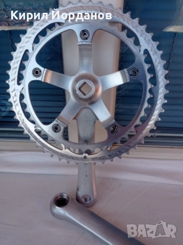 Ретро японски шосеен курбел Шимано , снимка 4 - Части за велосипеди - 51595090