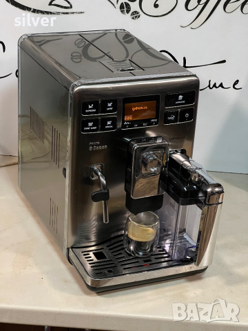 Кафемашина кафе автомат Saeco exprelia с гаранция, снимка 7 - Кафемашини - 44889980