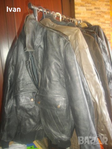 Яке/Якета Естествена Кожа-За Магазин Дрехи Втора Употреба-Мъжки/Дамски-Сезони: Есен-Зима/Пролет-Лято, снимка 15 - Якета - 37720202