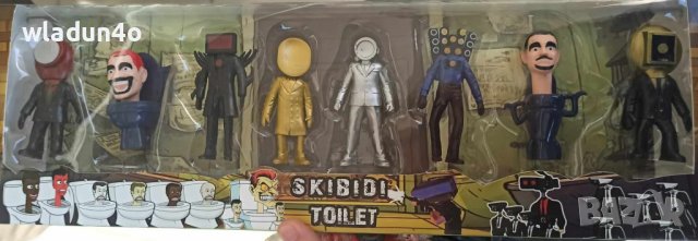  Skibidi Toilet / Скибиди Тойлет герои-12лв, снимка 17 - Плюшени играчки - 42563277