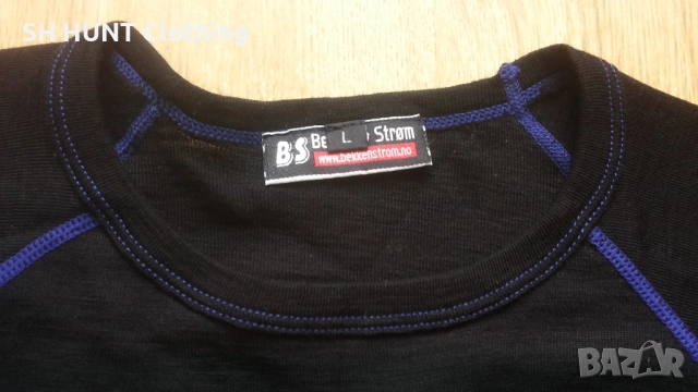 Bekken & Strom 100% Merino Wool Thermo Underwear размер M / L термо блуза - 1641, снимка 4 - Екипировка - 52777477