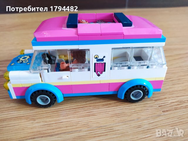 ❗️❗️❗️ 2 бр. LEGO® Friends *25 лв. ❗️❗️❗️ Парк шоуто на Андреа + Специалният бус на Olivia, снимка 4 - Конструктори - 38474110