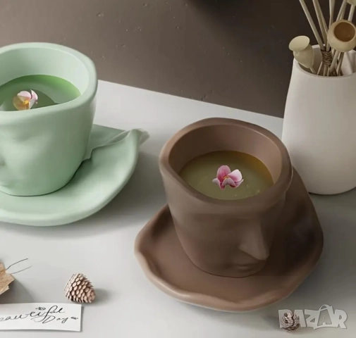 Комплект 2 молда чаша и чинния, снимка 3 - Форми - 51500765