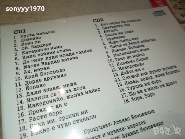 БАНСКИ СТАРЧЕТА ЦД 2БРОЯ 0910251445, снимка 6 - CD дискове - 51998445