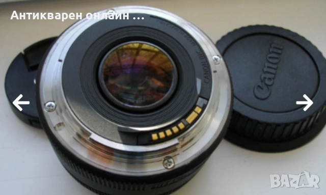 Canon обектив, снимка 4 - Обективи и филтри - 53488187