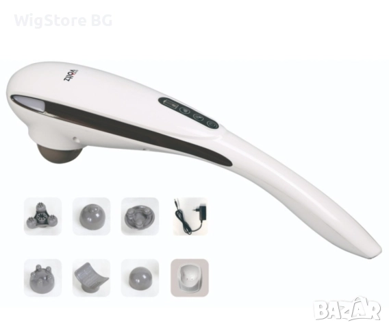 Ръчен масажор Oliver Voltz OV56520A, 12W, 5 глави, 4 режима на работа