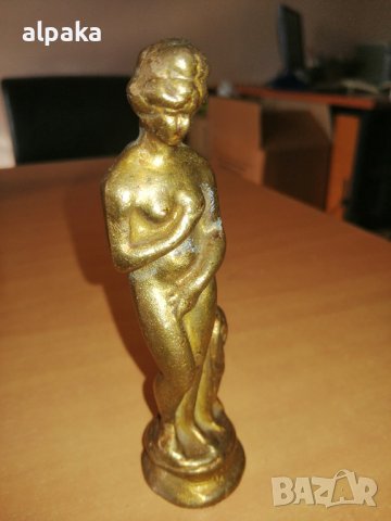Продавам масивна бронзова статуетка - Мадона, снимка 3 - Декорация за дома - 43852328