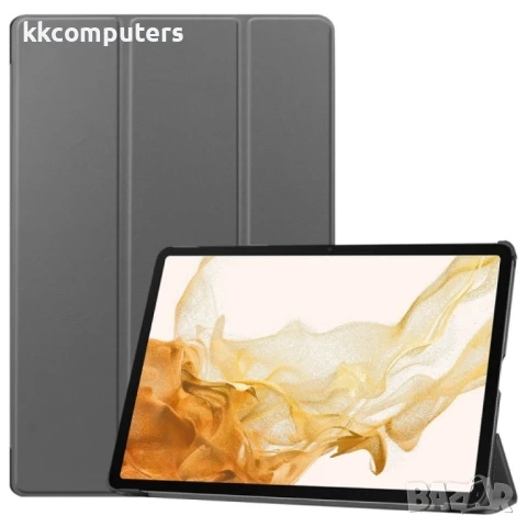 Samsung Galaxy Tab S9+ SM-X816 Кожен Калъф и Протектор, снимка 5 - Калъфи, кейсове - 51125787