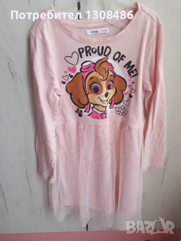 Рокля Пес патрул Скай плюс яке