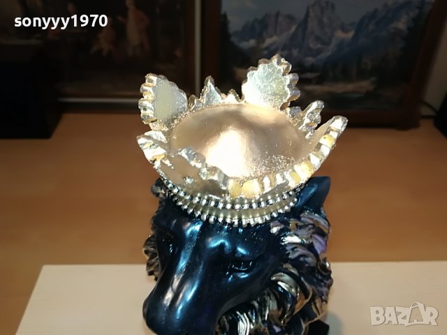 LION KING-BLACK & GOLD 1406222028, снимка 11 - Антикварни и старинни предмети - 37087708