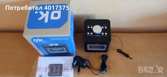 Радиочасовник ОК. DAB+/FM - НОВ, снимка 4 - Други - 49220092