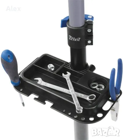 Сервизна стойка за велосипед Crivit 188x104 см, снимка 4 - Части за велосипеди - 49472605