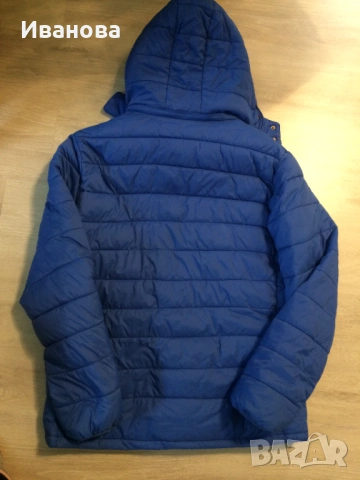 Дебело зимно синьо яке., снимка 3 - Якета - 53578604