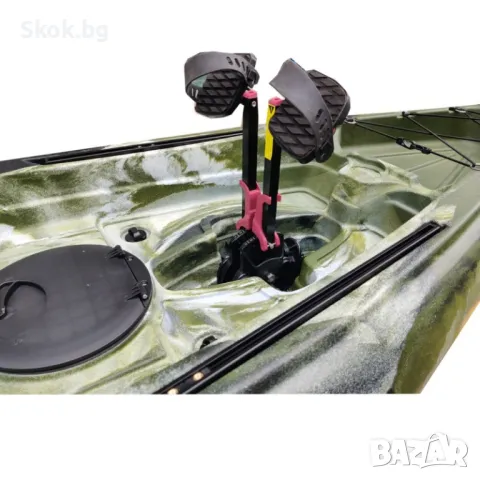 Каяк SCORPIO DUO PEDAL FLAP MODULAR - 4.20 метра - Двуместен – Sit-on-top, снимка 3 - Водни спортове - 49236563