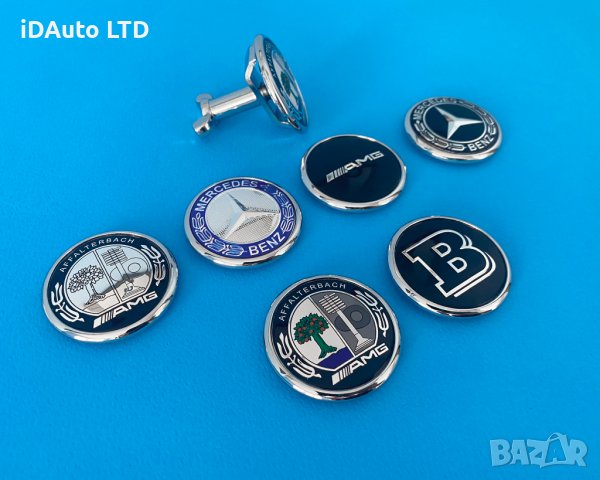 Емблема Mercedes Benz, метална тапа, мерник, мерцедес, w211,w220,w203, снимка 8 - Аксесоари и консумативи - 36672353