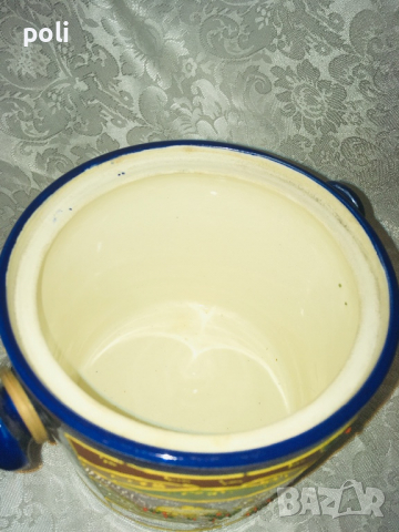 ръчно рисуван японски порцеланов буркан / кутия , снимка 6 - Аксесоари за кухня - 36471948