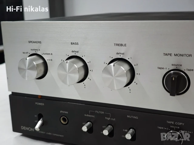 стерео усилвател Hi-Fi DENON PMA-850, снимка 5 - Ресийвъри, усилватели, смесителни пултове - 51048158