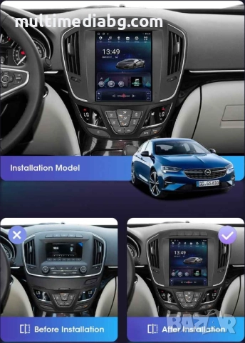 Opel Insignia 2014 - 2018 9.7" Мултимедия Навигация Android, снимка 2 - Аксесоари и консумативи - 51977640