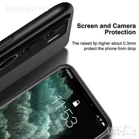 Хибриден Калъф за Realme C71 4G - PC + TPU, Магнитен, Текстуриран Гръб, Вкл. Протектор - 4 Цвята, снимка 6 - Резервни части за телефони - 53443763