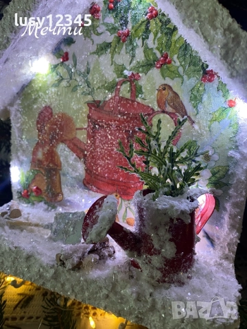 Къщичка-Снежна приказка!, снимка 6 - Декорация за дома - 52237619