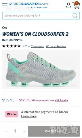 ON Cloudsurfer2,номер 42, снимка 3 - Маратонки - 37205497