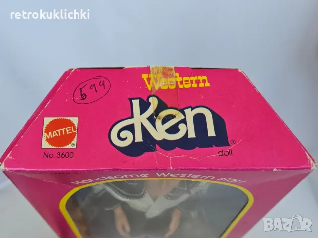 Кукла Барби Western Ken 1980 Barbie, снимка 7 - Кукли - 49573380