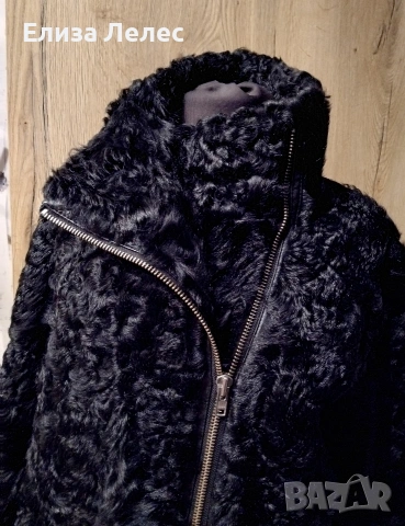 Sandro палто/яке от естествена кожа , снимка 2 - Якета - 53025427