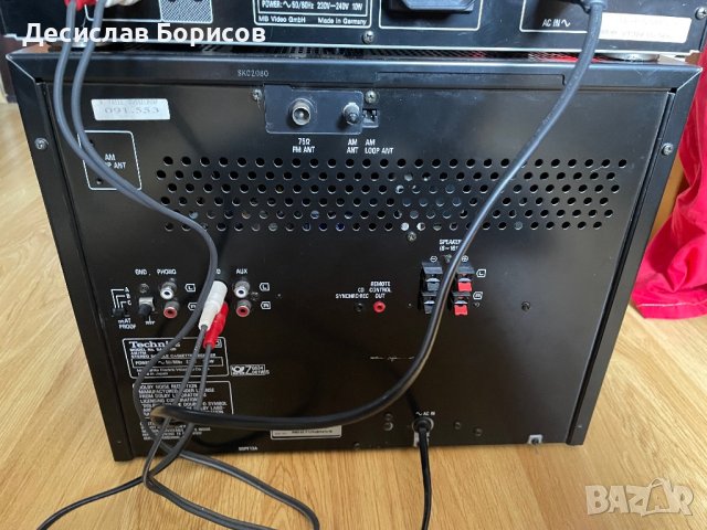 Стерео уредба Technics с дистанционно, снимка 8 - Аудиосистеми - 43581387
