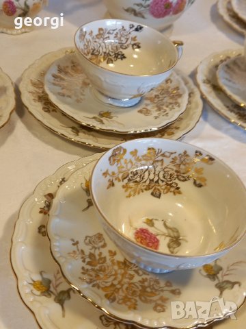 немски порцеланов сервиз GKC Bavaria 15/3, снимка 4 - Сервизи - 42934659