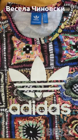 Дамска тениска адидас, снимка 2 - Тениски - 49916727