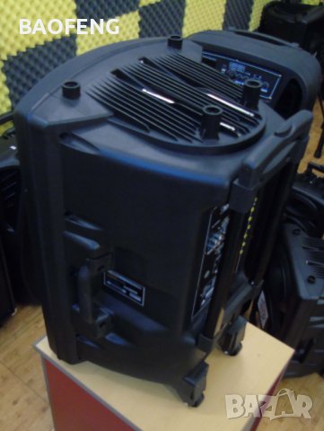 **█▬█ █ ▀█▀ MBA Караоке Колона F15 MBA LUX 3000w с 2 микрофона ,акумулатор Bluetooth FM, снимка 6 - Караоке - 37514901