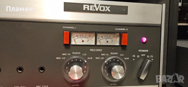 REVOX A-77 ролков магнетофон , снимка 3 - Декове - 52016722