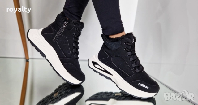Adidas Черни Зимни Дамски Боти , снимка 5 - Дамски боти - 52117112