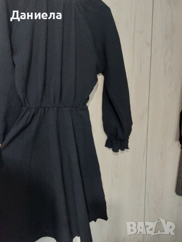 Тъмносиня рокля , снимка 3 - Рокли - 43497166