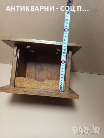 Стара Холандска Дървена Кутия., снимка 13 - Антикварни и старинни предмети - 49238763